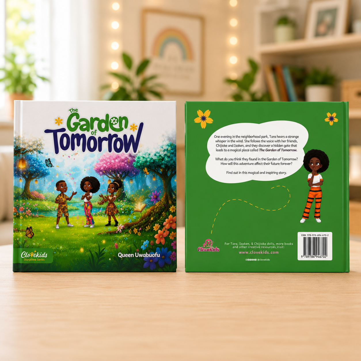 Front and back covers of The Garden of Tomorrow
